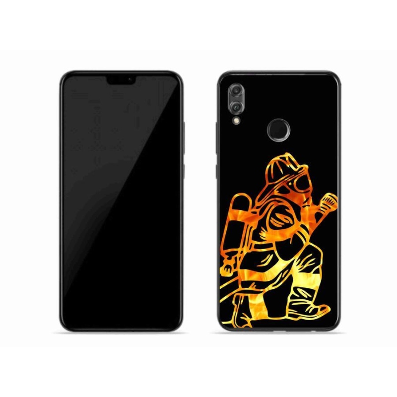 Gél borítás mmCase a Honor 8X-hez - tűzoltó 1