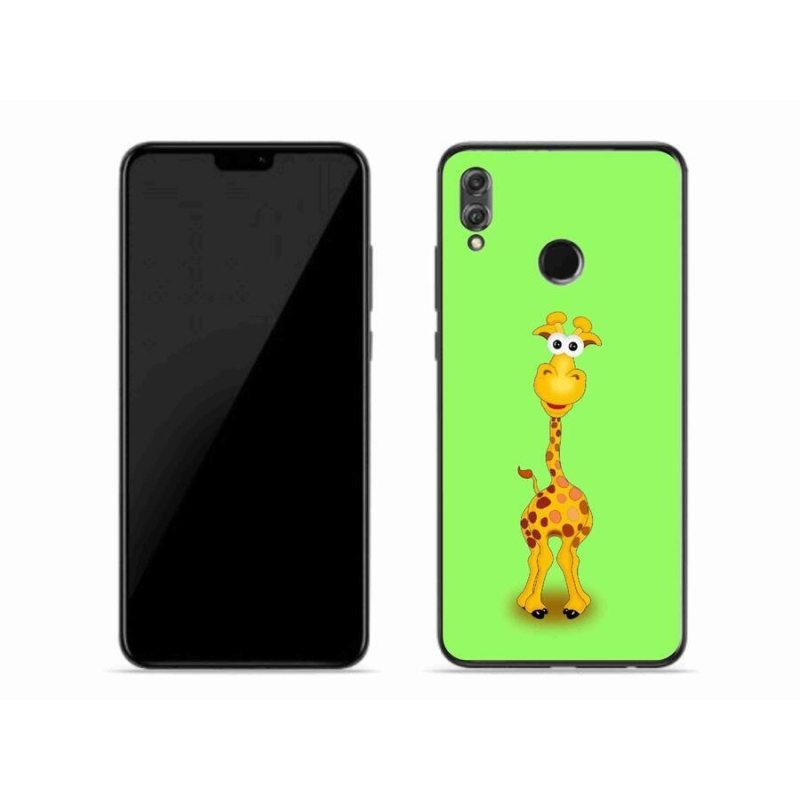 Zselés borítás mmCase a Honor 8X-hez - rajzfilm zsiráf