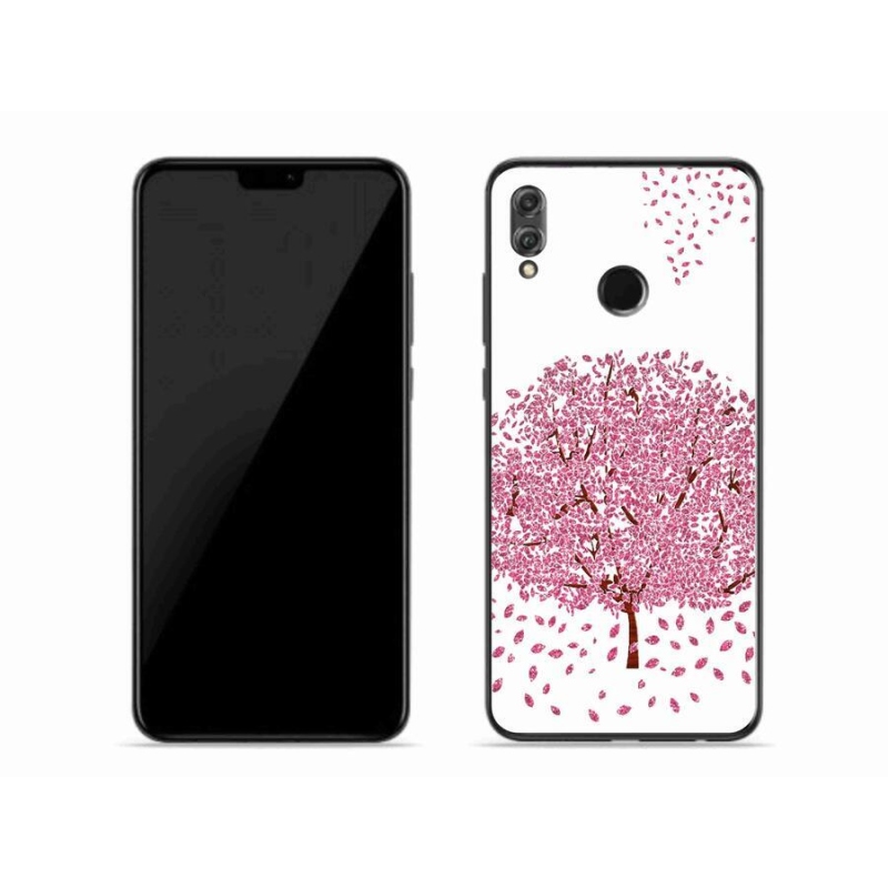 Zselés borító mmCase a Honor 8X-hez - rajzfilmfa levelekkel