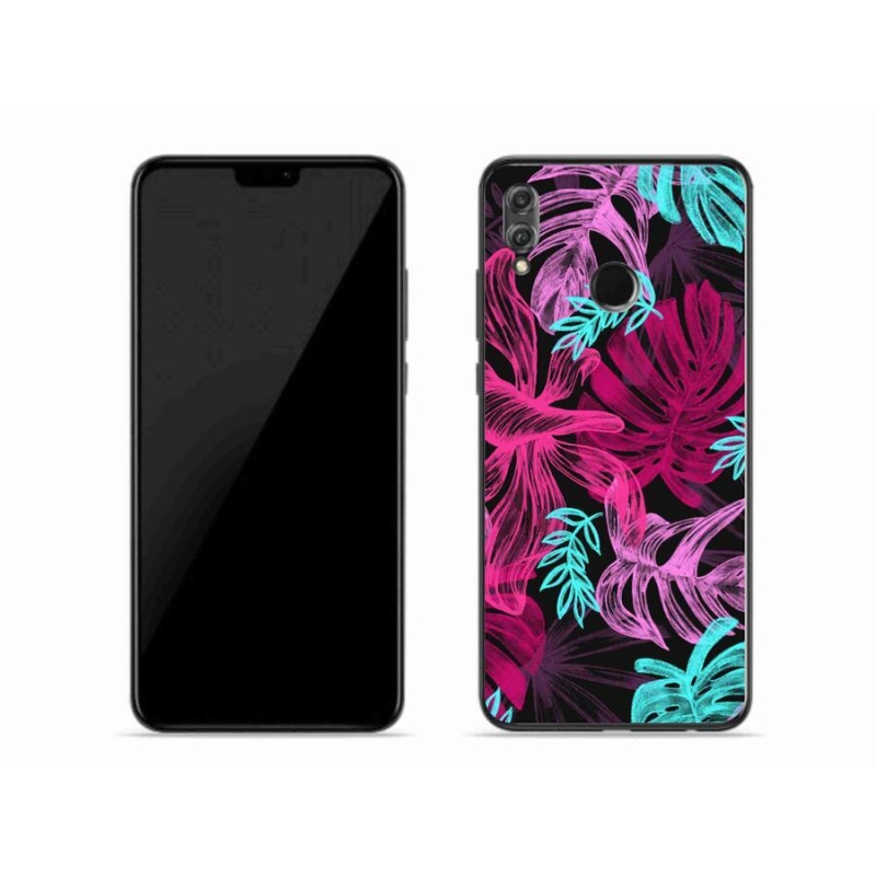 Zselés borítás mmCase a Honor 8X-hez - virágok 1