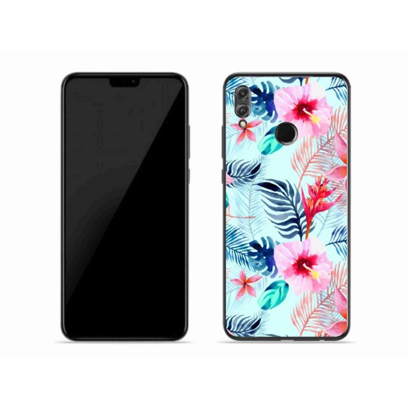 Zselés borítás mmCase a Honor 8X-hez - virágok