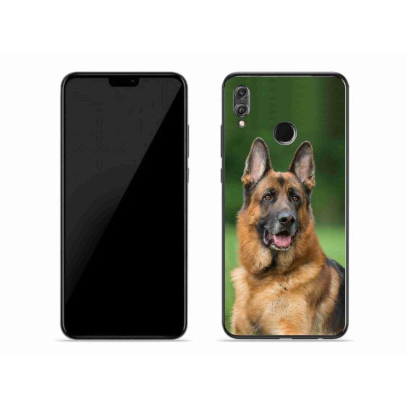 Zselés borítás mmCase a Honor 8X készülékhez - Német juhászkutya