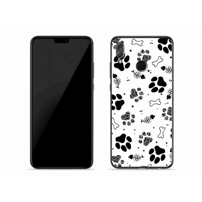 Zselés borítás mmCase a Honor 8X-hez - kutyamancsok 1