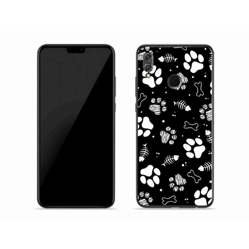 Gél borítás mmCase a Honor 8X-hez - kutyamancsok