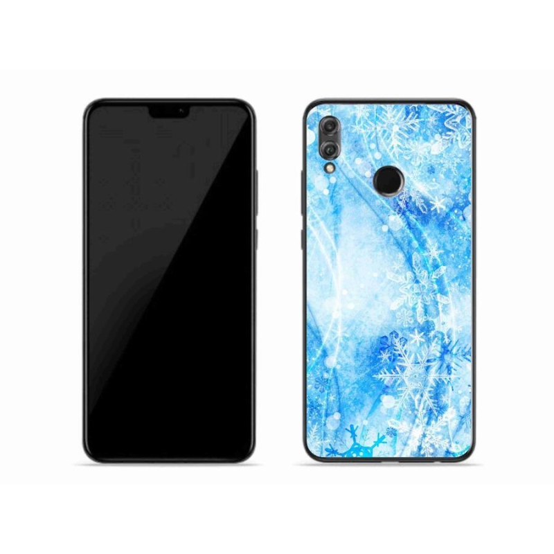 Zselés borítás mmCase a Honor 8X készülékhez - hópelyhek