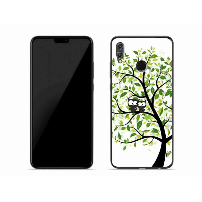Zselés borítás mmCase a Honor 8X-hez - baglyok a fán