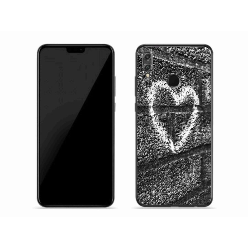 Zselés borítás mmCase a Honor 8X-hez - szív a falon