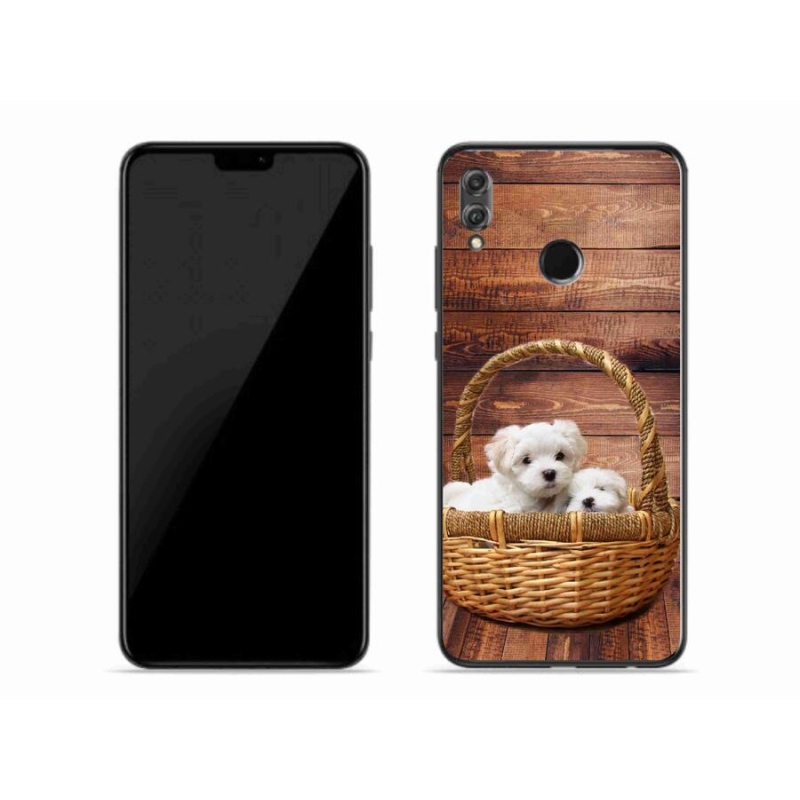 Zselés borítás mmCase a Honor 8X-hez - kölyökkutyák