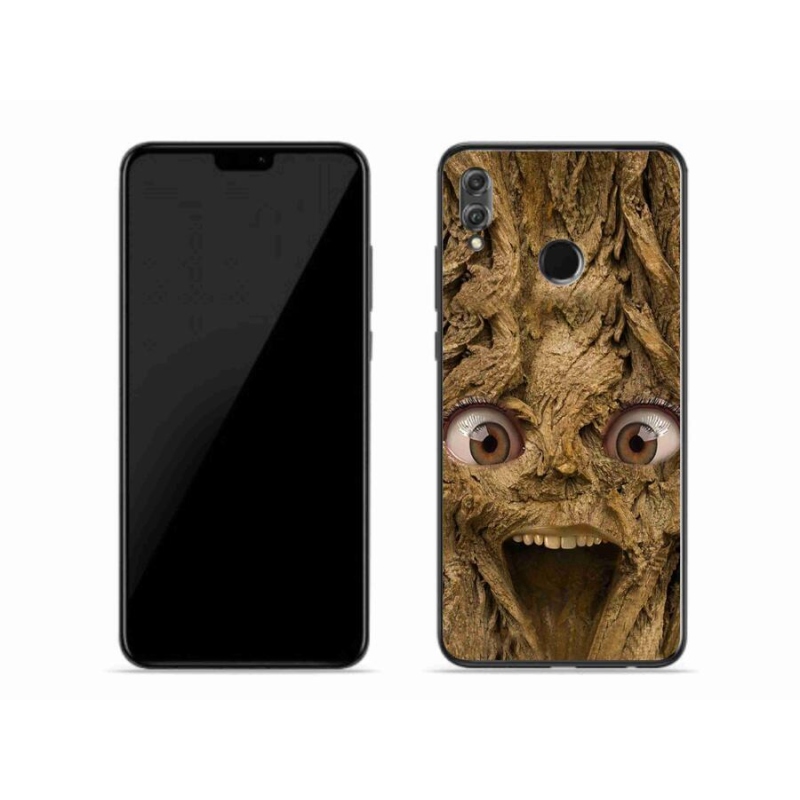 Gél borító mmCase a Honor 8X-hez - boldog fa szemekkel