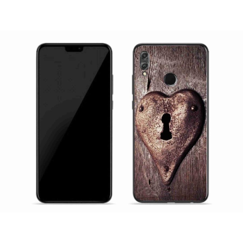 Zselés borítás mmCase a Honor 8X készülékhez - szív alakú zár