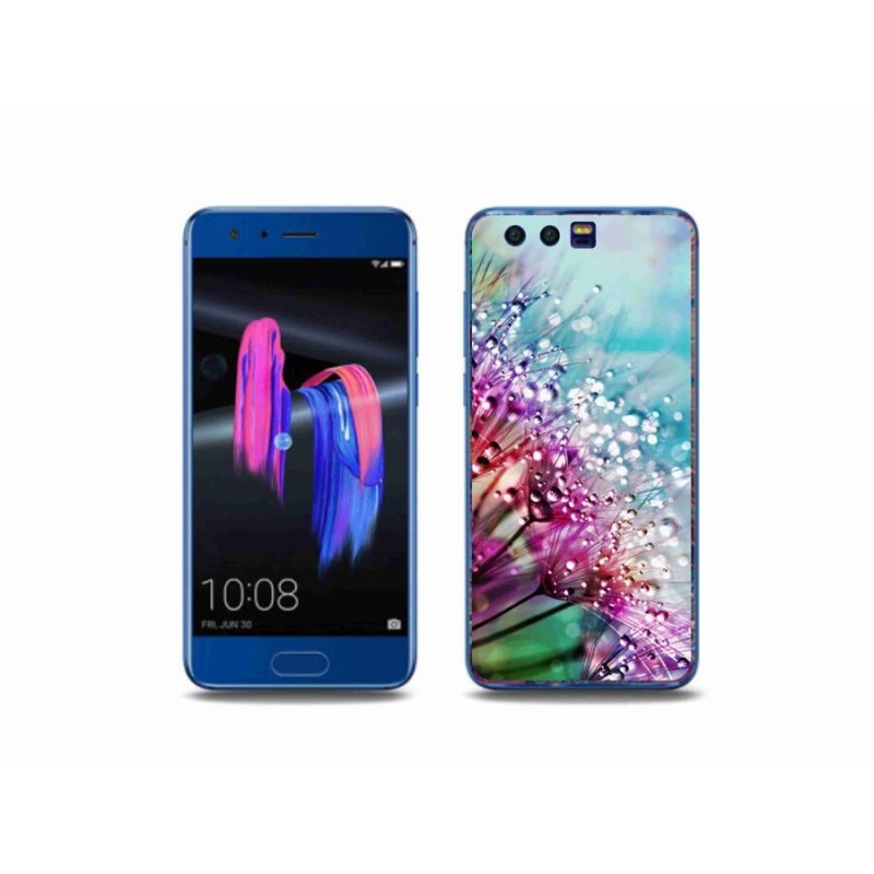 Gél borító mmCase a Honor 9-hez - színes virágok
