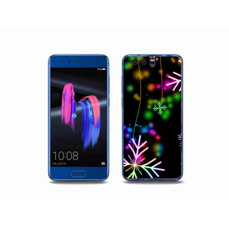 Zselés borítás mmCase a Honor 9-hez - színes pelyhekkel