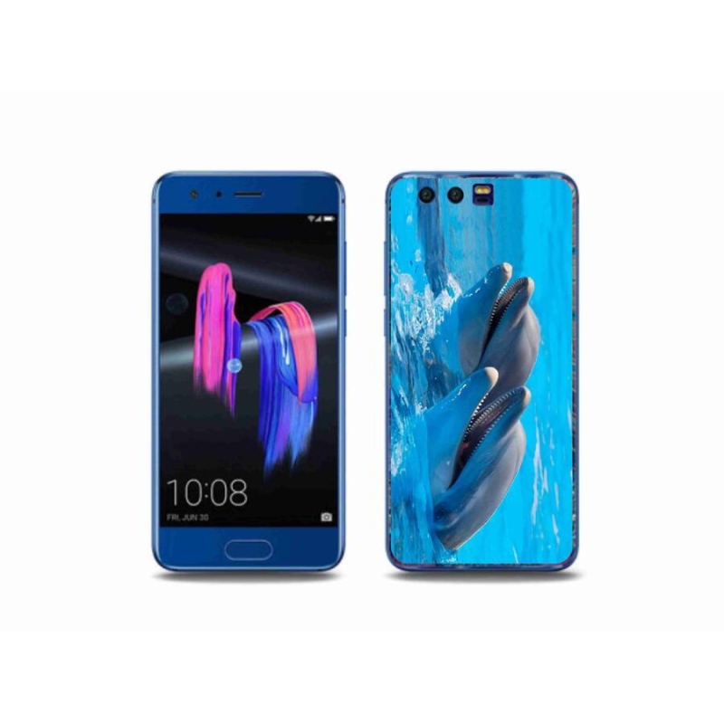 Zselés borítás mmCase a Honor 9 készülékhez - delfinek