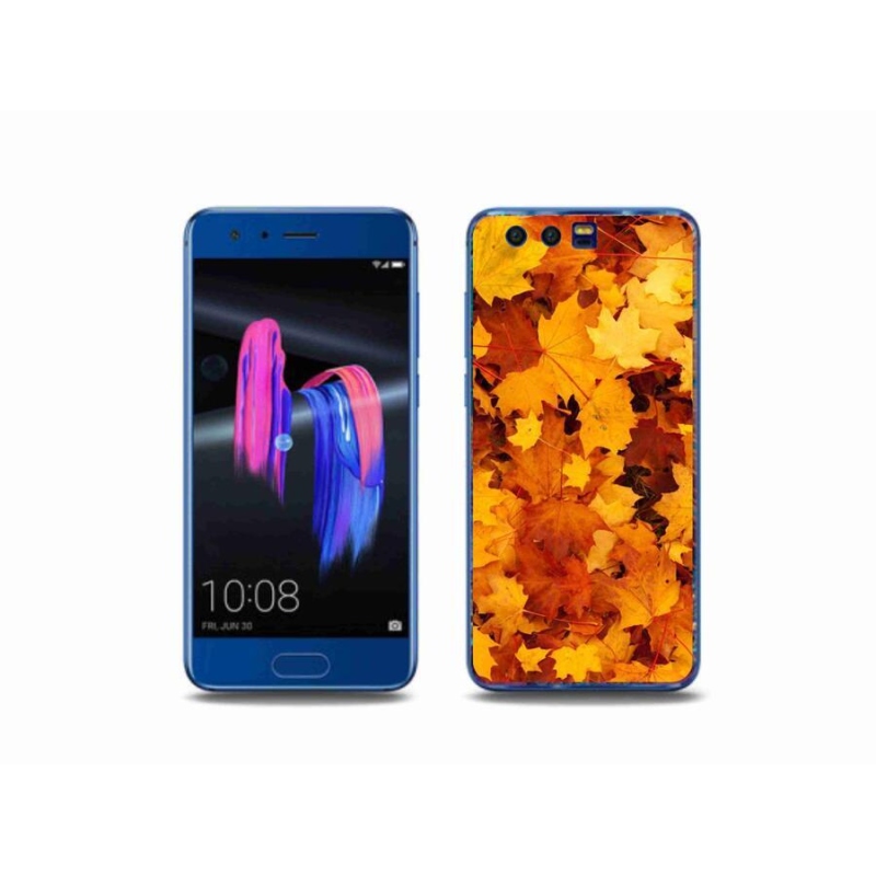 Zselés borítás mmCase a Honor 9-hez - juharlevelek