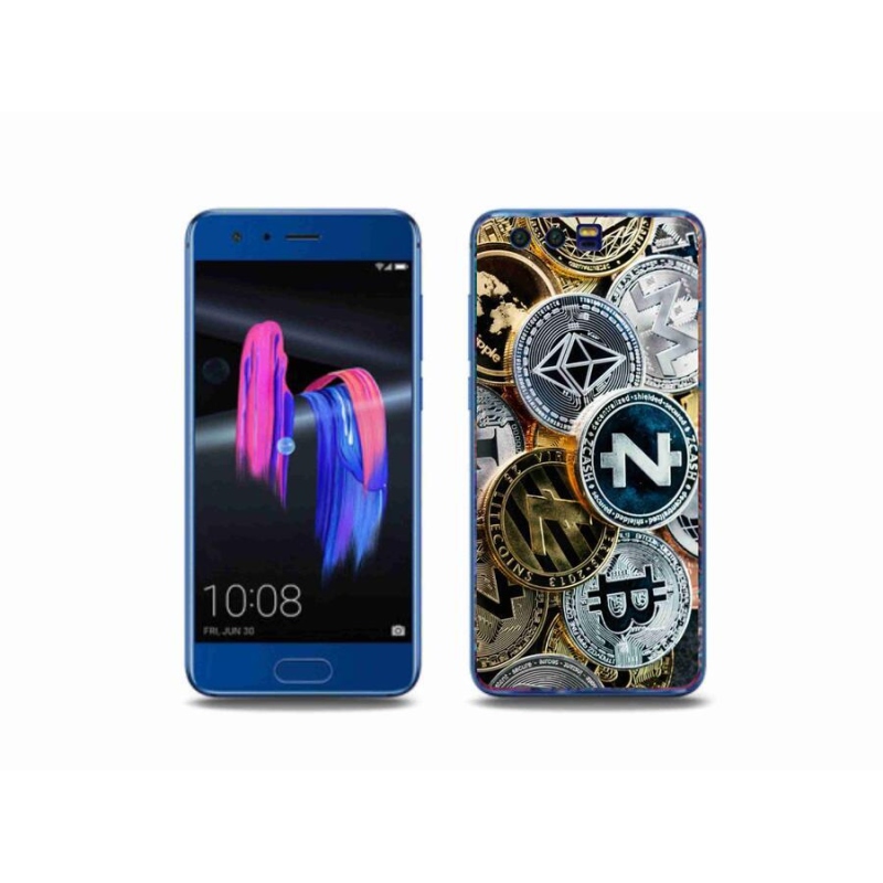Gél borítás mmCase a Honor 9 számára - kriptovaluták