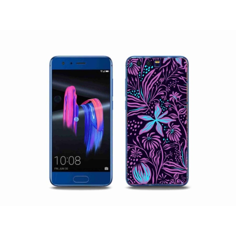 Zselés borítás mmCase a Honor 9-hez - virágok 2