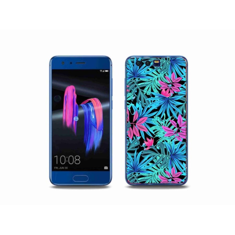 Zselés borítás mmCase a Honor 9-hez - virágok 3