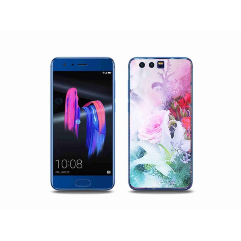 Zselés borítás mmCase a Honor 9-hez - virágok 4