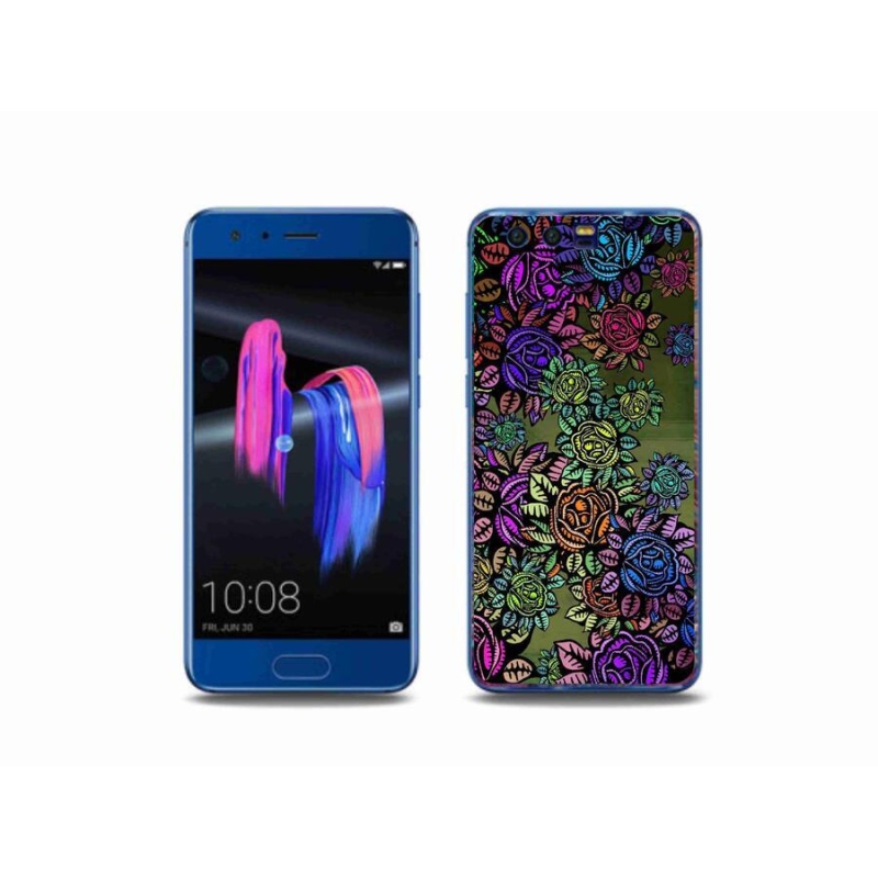 Zselés borítás mmCase a Honor 9-hez - virágok 6