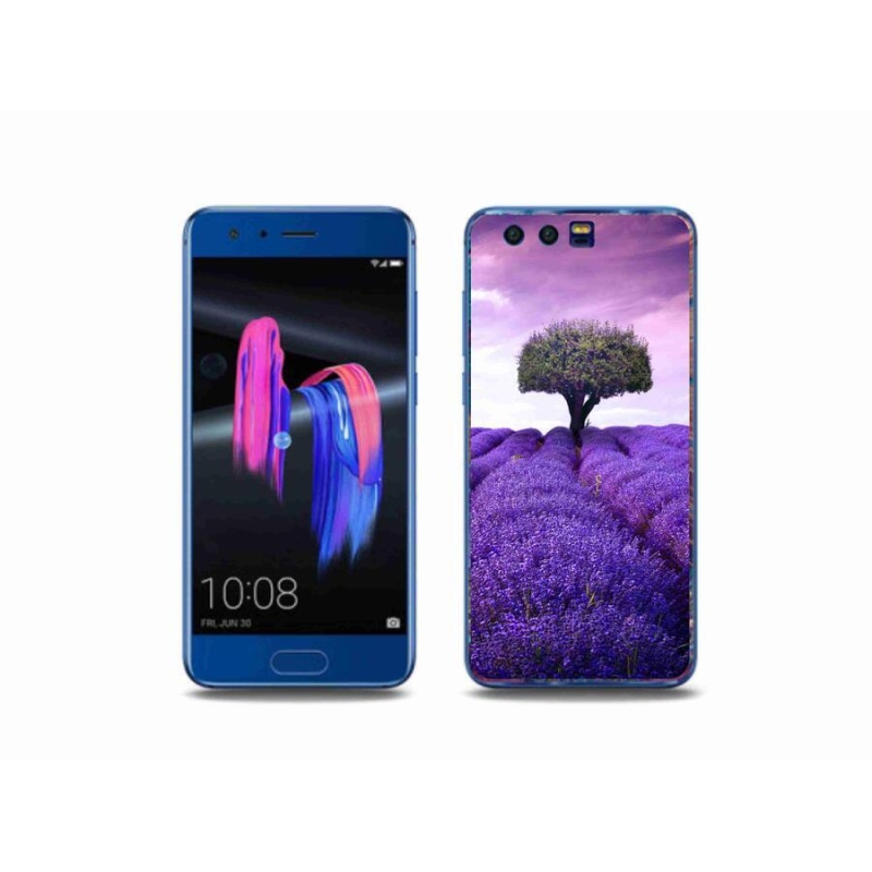 Zselés borítás mmCase a Honor 9-hez - levendula rét
