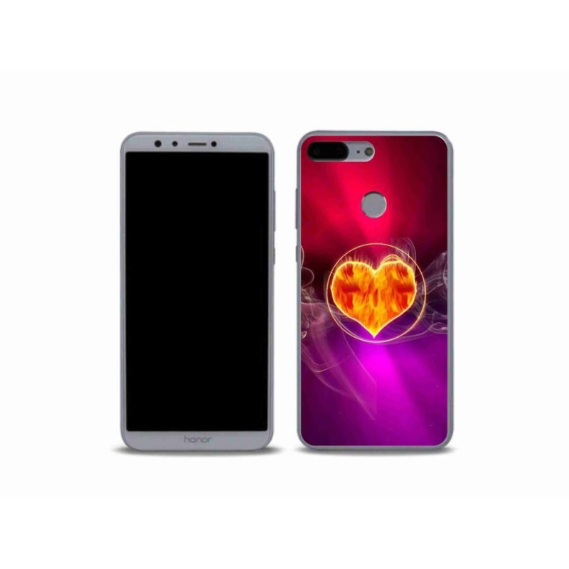 Gél borítás mmCase a Honor 9 Lite készülékhez - tüzes szív
