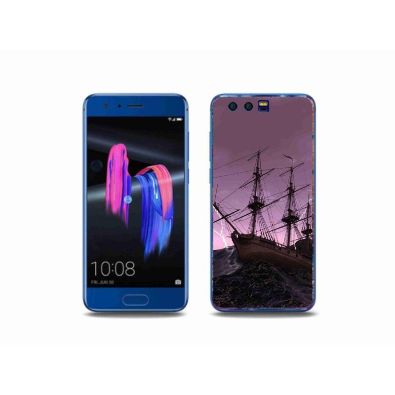 Zselés borítás mmCase a Honor 9-hez - hajó a viharban