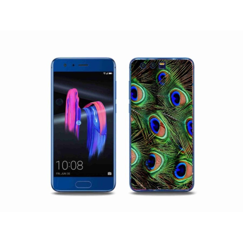 Zselés borítás mmCase a Honor 9-hez - pávatoll