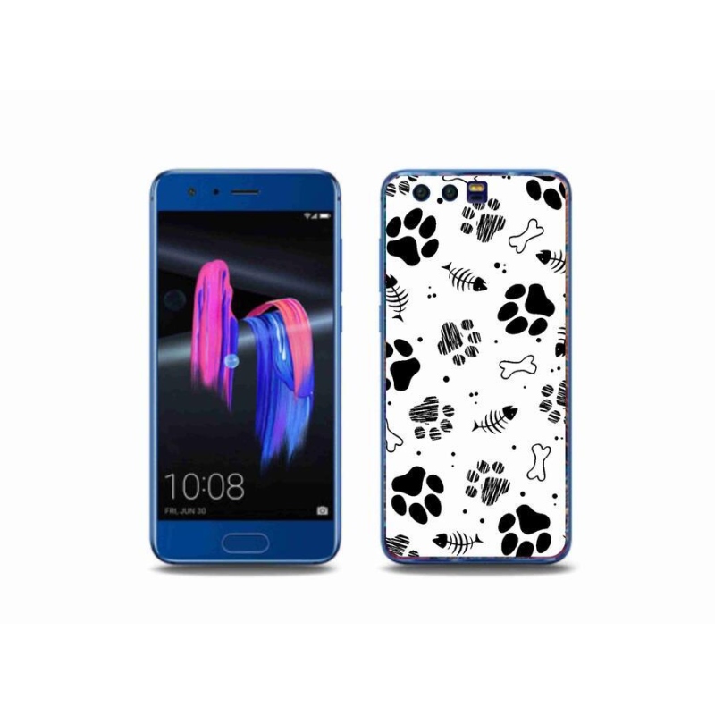Zselés borítás mmCase a Honor 9-hez - kutyamancsok 1