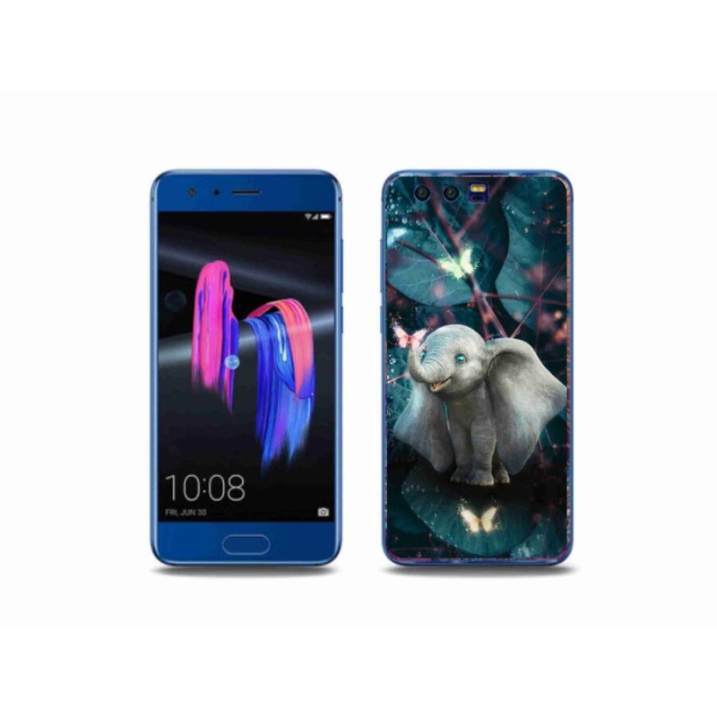 Gél borítás mmCase a Honor 9-hez - aranyos elefánt
