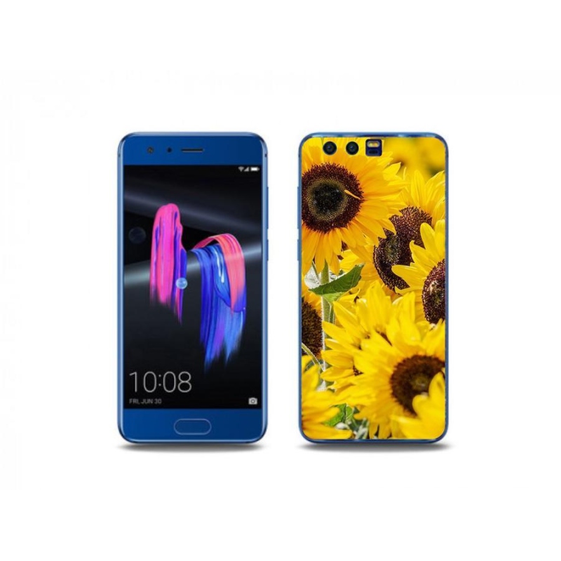 Zselés borítás mmCase a Honor 9-hez - Napraforgó