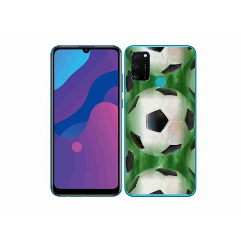 Zselés borítás mmCase a Honor 9A számára - focilabda