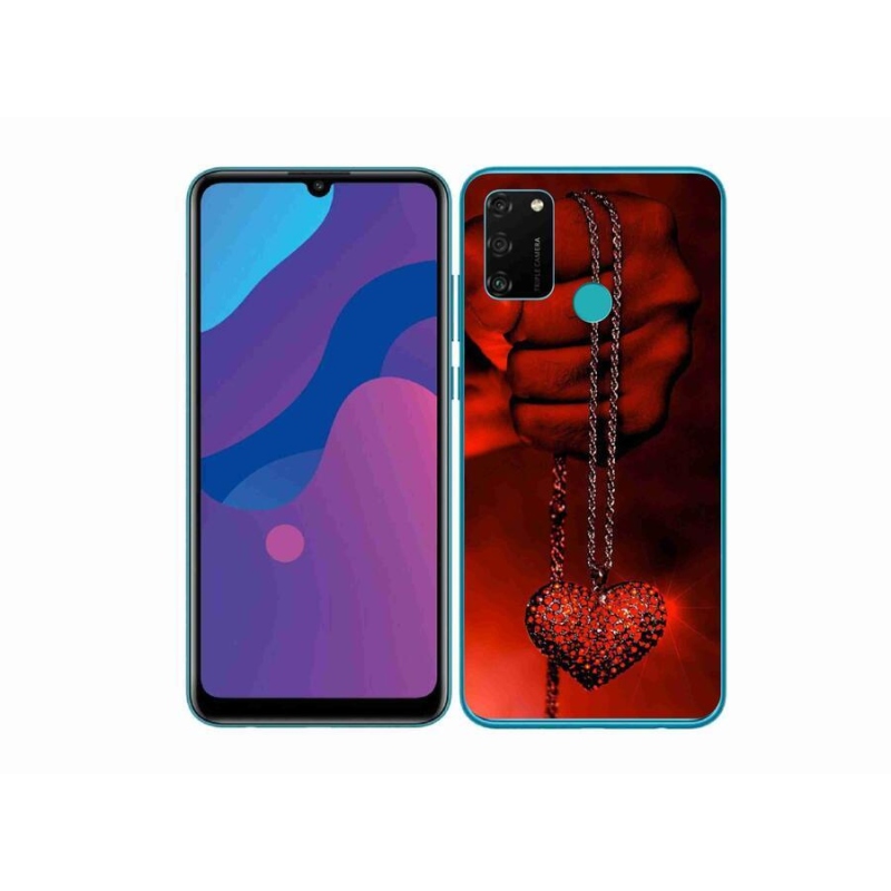 Gél borítás mmCase a Honor 9A számára - nyaklánc