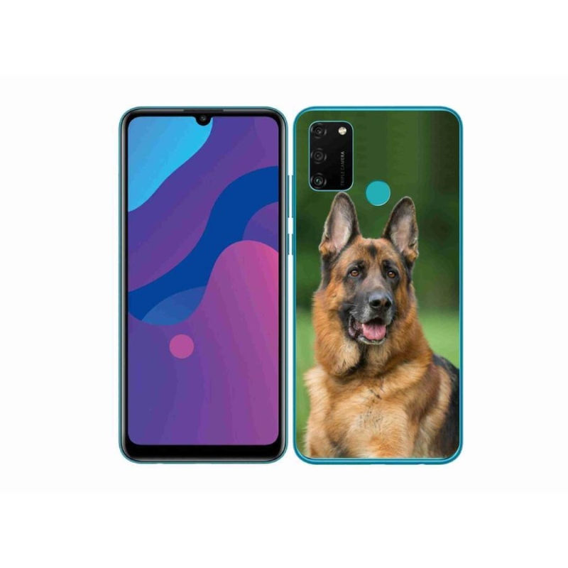 Gél borítás mmCase a Honor 9A-hoz - Német juhászkutya