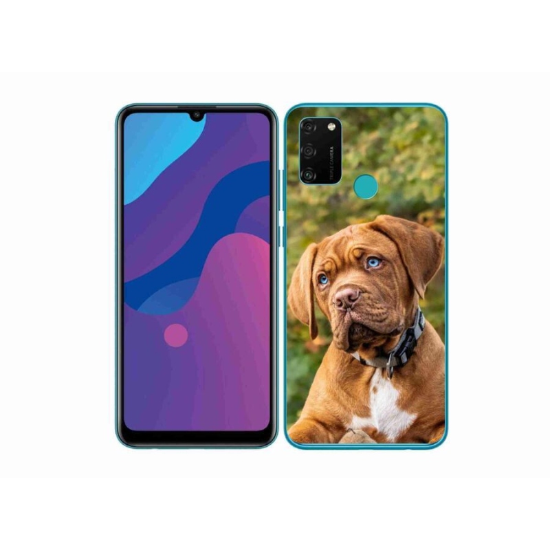 Zselés borítás mmCase a Honor 9A számára - kölyökkék