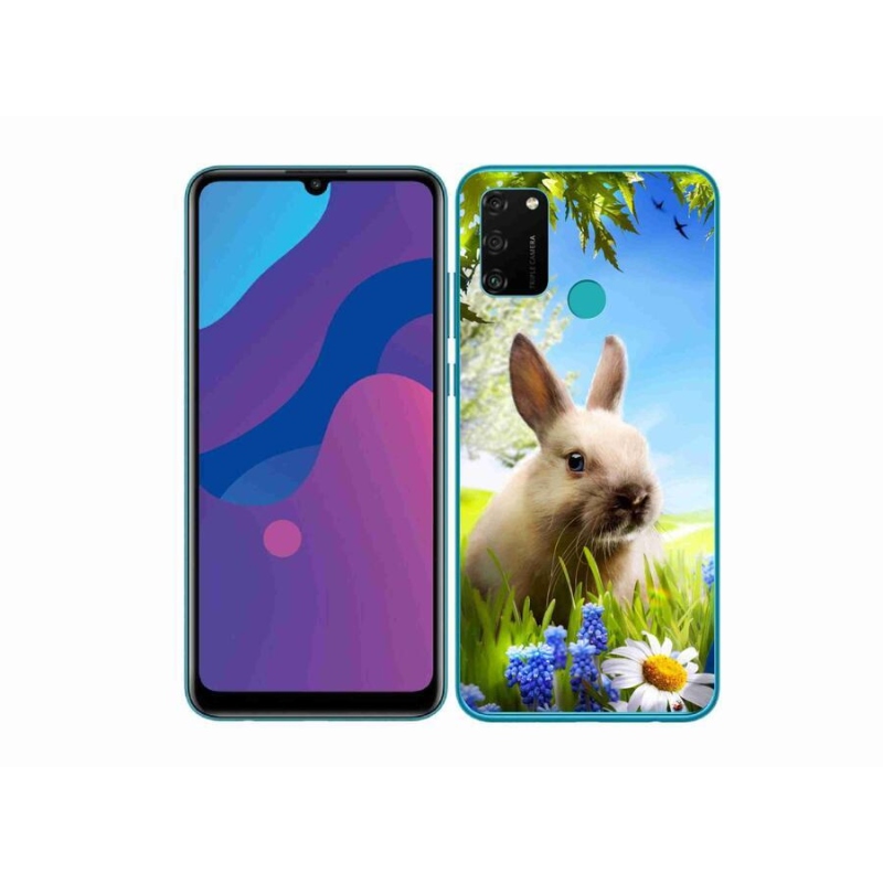 Zselés borítás mmCase a Honor 9A készülékhez - nyuszi
