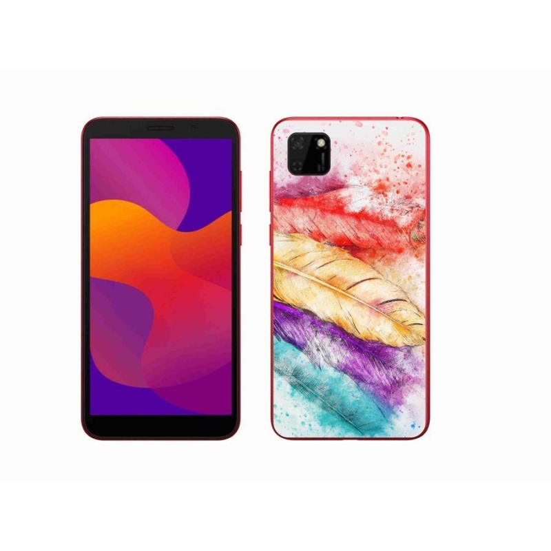 Zselés borítás mmCase a Honor 9S-hez - színes toll