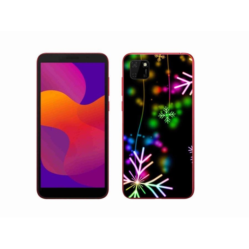 Zselés borítás mmCase a Honor 9S-hez - színes pelyhekkel