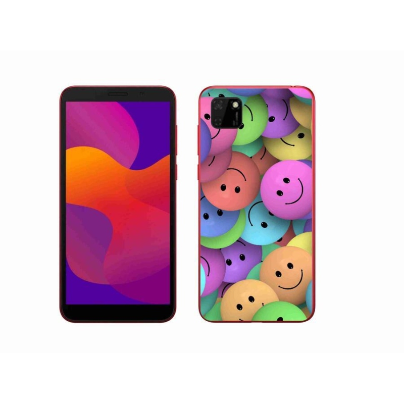 Gél borítás mmCase a Honor 9S-hez - színes smiley-k