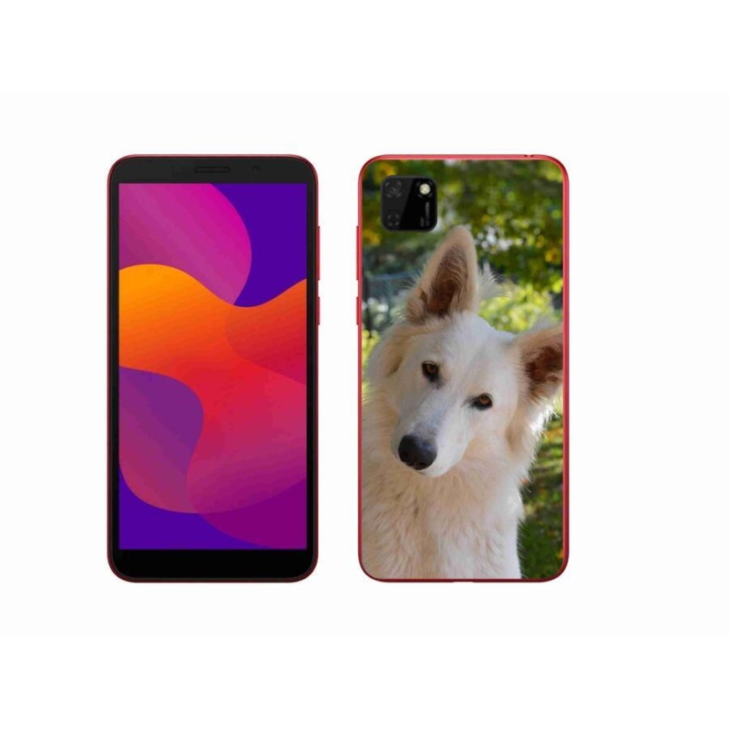 Zselés borítás mmCase a Honor 9S-hez - fehér Svájci juhász 1