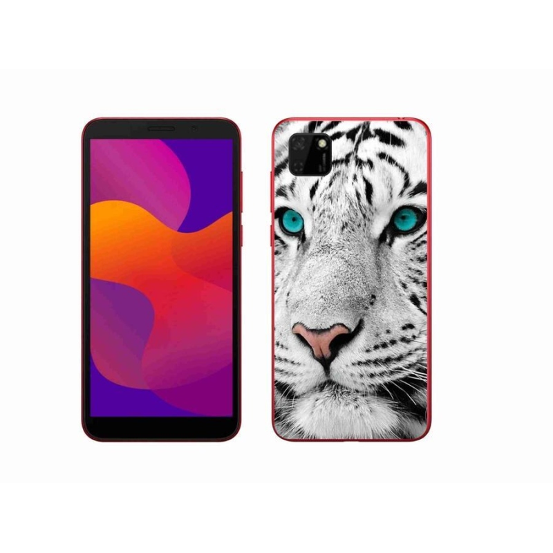 Gél borítás mmCase a Honor 9S-hez - fehér tigris