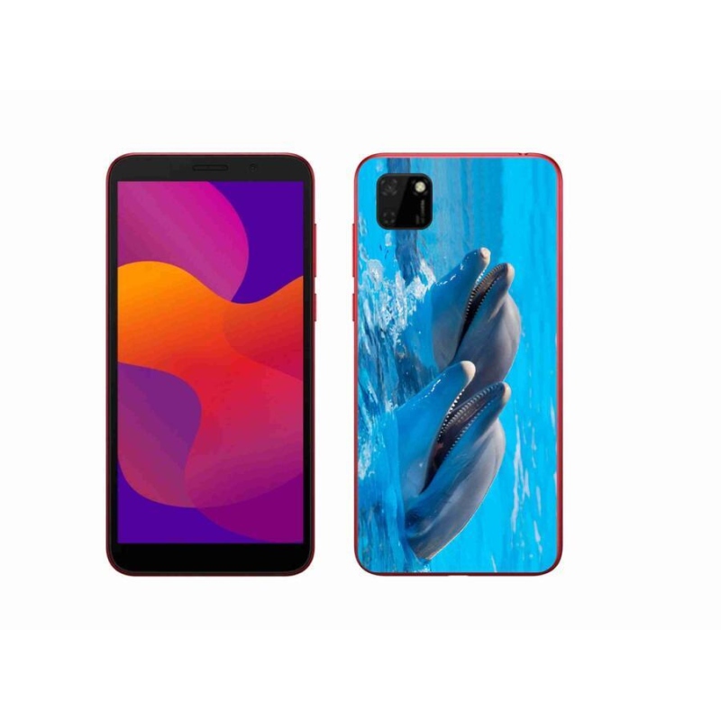 Zselés borítás mmCase a Honor 9S-hez - delfinek