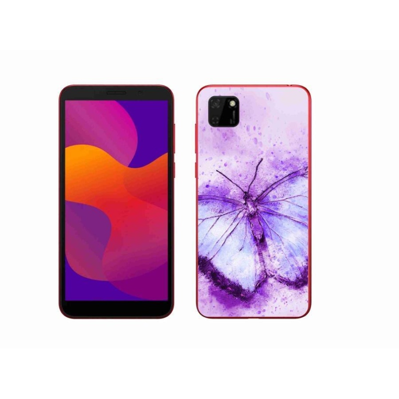 Gél borítás mmCase a Honor 9S-hez - lila pillangó