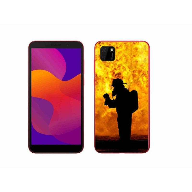Zselés borítás mmCase a Honor 9S-hez - tűzoltó