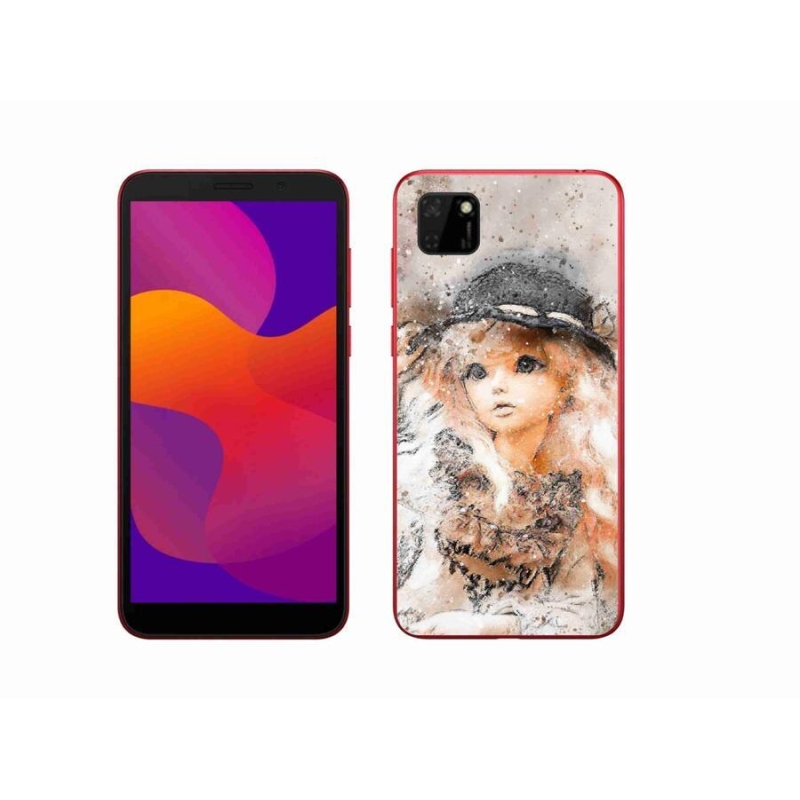 Zselés borítás mmCase a Honor 9S-hez - lány sapkával