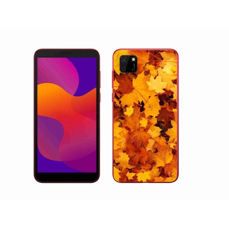 Zselés borítás mmCase a Honor 9S-hez - juharlevelek