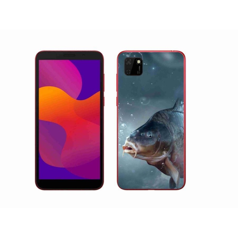 Zselés borítás mmCase a Honor 9S számára - ponty és buborékok