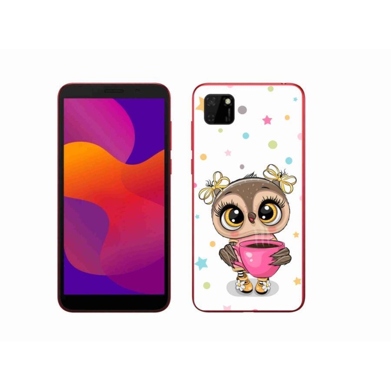 Gél borítás mmCase a Honor 9S-hez - rajzfilm bagoly