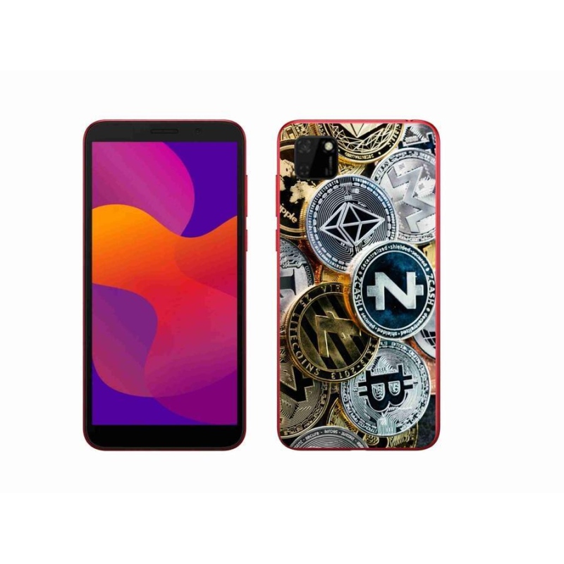 Gél borítás mmCase a Honor 9S számára - kriptovaluták