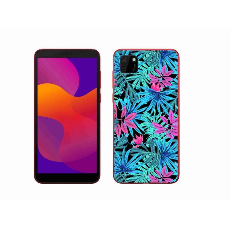 Zselés borítás mmCase a Honor 9S-hez - virágok 3