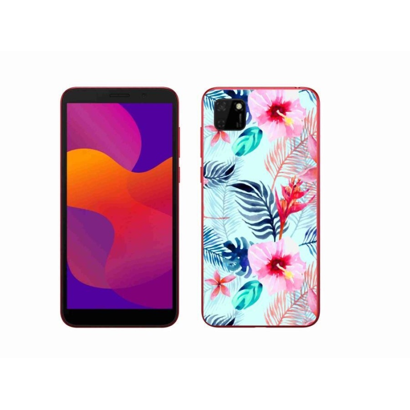Zselés borítás mmCase a Honor 9S-hez - virágok